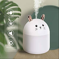 Увлажнитель воздуха и ночник Котик 2в1 Humidifiers с подсведкой, ультразвуковой Белый