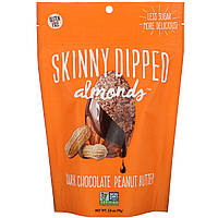 SkinnyDipped, Almonds, Арахисовое масло из темного шоколада, 3,5 унции (99 г) Киев