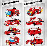 Конструктор Panlos 633027 "Трансформер. Будівельна техніка 11в1" 723 деталі, фото 6