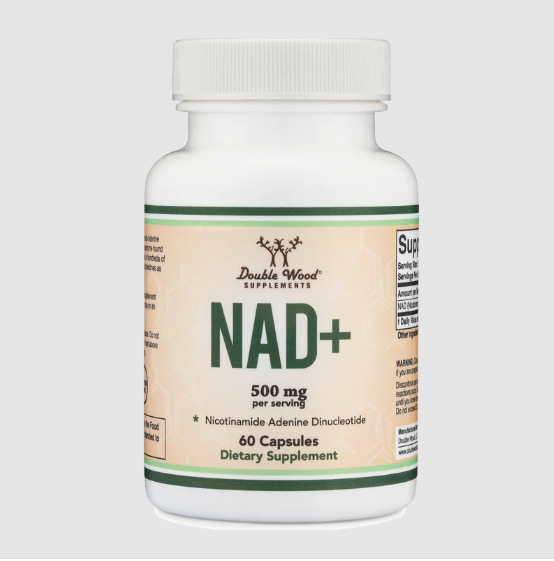 Double Wood NAD+ / НАД+ підтримка вироблення клітинної енергії 250 мг 60 капсул