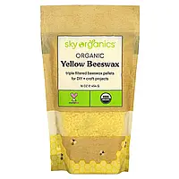 Sky Organics, Органический желтый пчелиный воск, 454 г (16 унций) SYO-00724 Киев