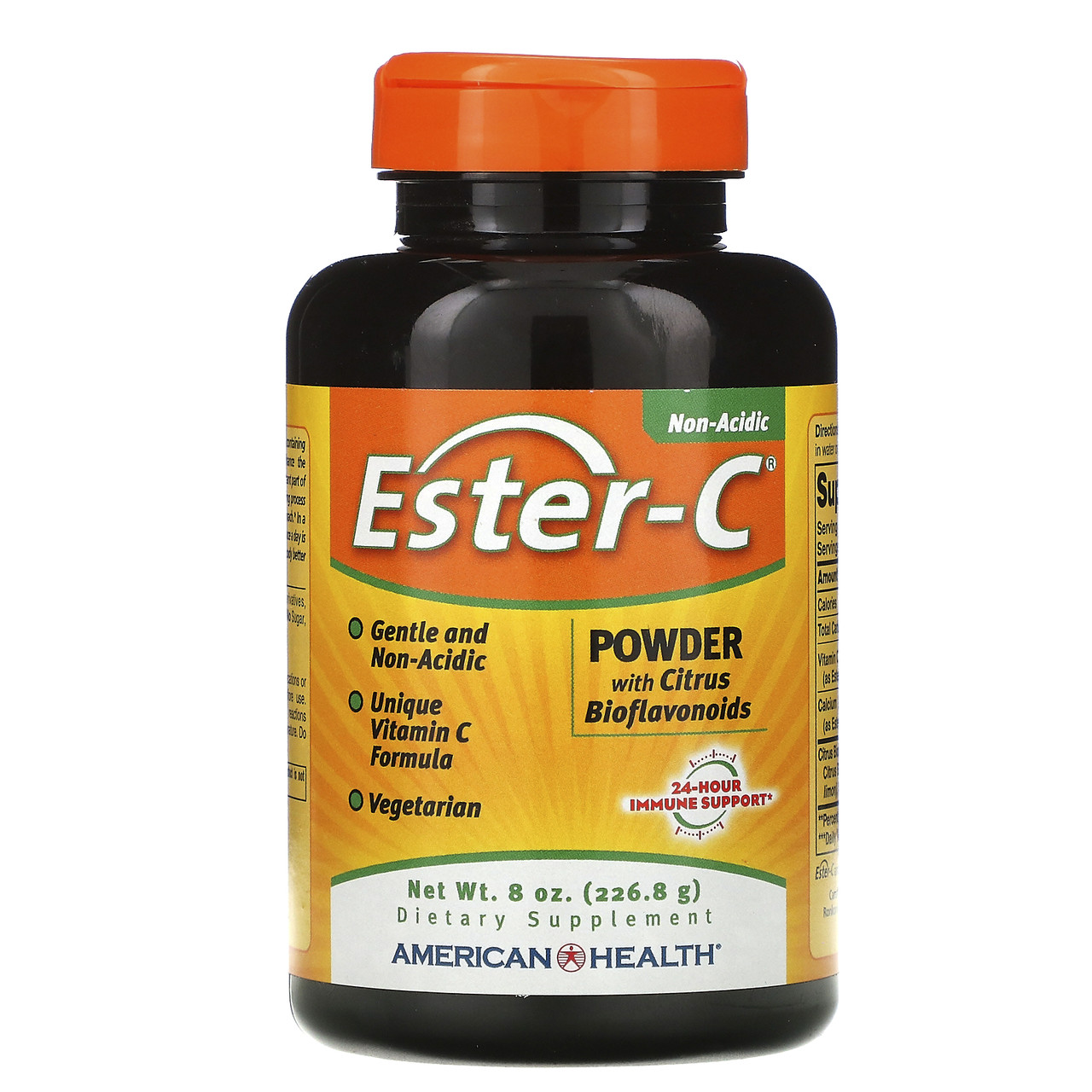 American Health, Ester-C, порошок з цитрусовими біофлавоноїдами, 226,8 г (8 унцій), Київ