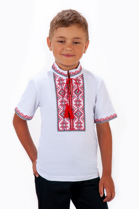 Вишиванка для хлопчиків / короткий рукав