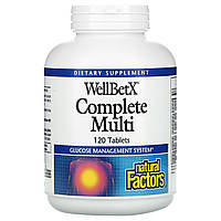 Natural Factors, WellBetX Complete Multi, 120 таблеток NFS-03555 Киев