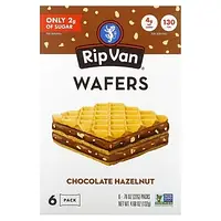 Rip Van Wafels, Шоколад с фундуком, 6 пакетиков по 22 г (0,78 унции) Киев