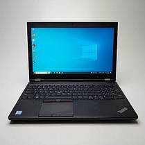 Ноутбук Lenovo ThinkPad P50/ 15.6" (1920x1080)/ Core i7-6700HQ/ 8 GB RAM/ 250 GB SSD/ Quadro M1000M 2GB, фото 3