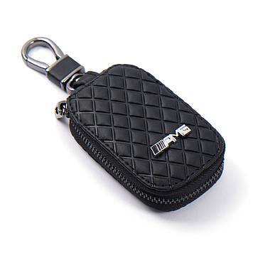 Чохол для ключів з карабіном AMG Ромб