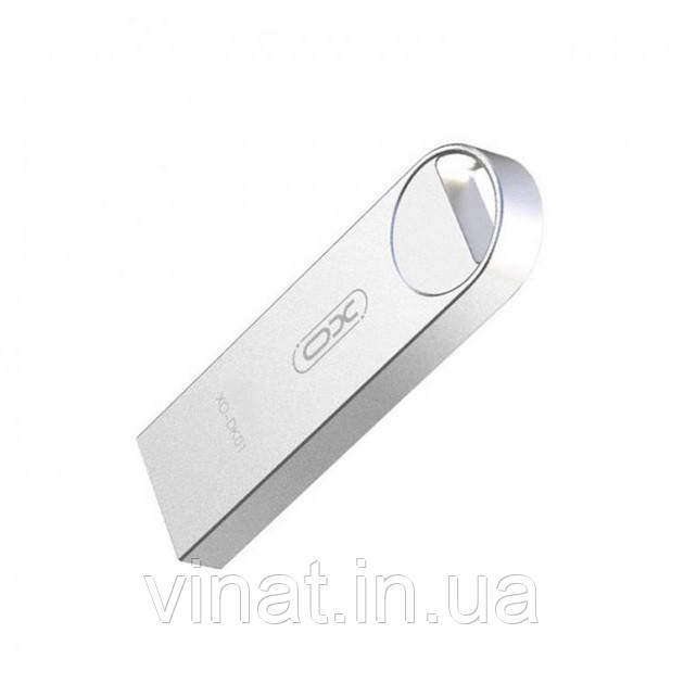 USB флешка XO DK01 64 GB USB 2.0 Steel