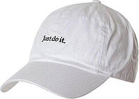 Бейсболка Nike NSW H86 CAP JDI WASH CAP белая CQ9512-100