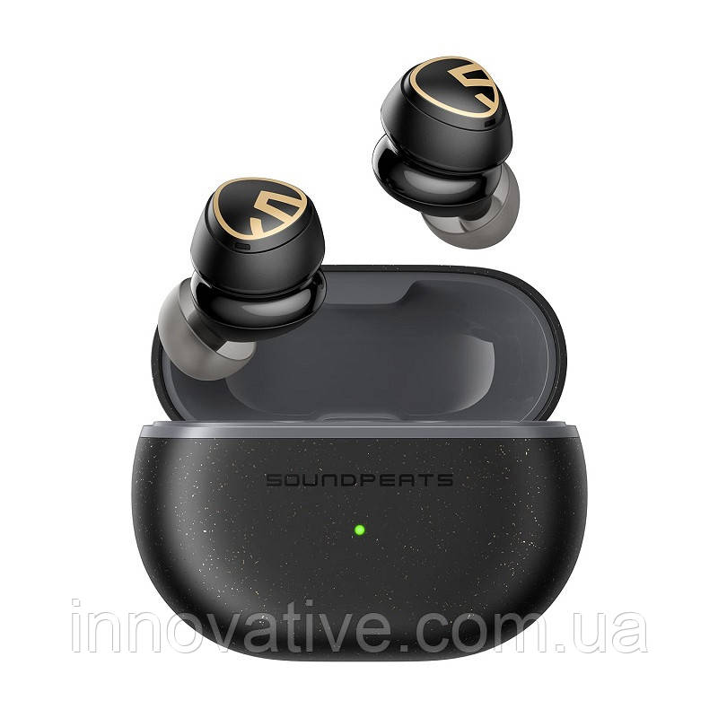 Бездротові Bluetooth-навушники Soundpeats Mini Pro HS (Чорний)