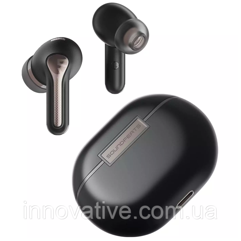 Беспроводные Bluetooth наушники Soundpeats Capsule3 Pro (Черный) - фото 2 - id-p1877926971