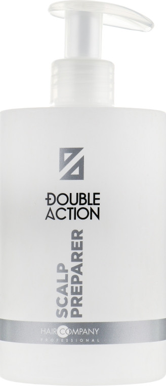 Hair Company Double Action Scalp Preparer Підготовчий засіб для глибокої очистки шкіри 500мл (Оригінал)