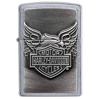 Зажигалка Zippo Harley-Davidson Iron Eagle Emblem Street Chrome