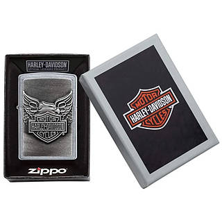 Зажигалка Zippo Harley-Davidson Iron Eagle Emblem Street Chrome