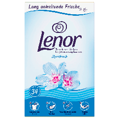 Ароматизовані серветки Lenor (Квітнева свіжість) для сушки білизни (34 шт)