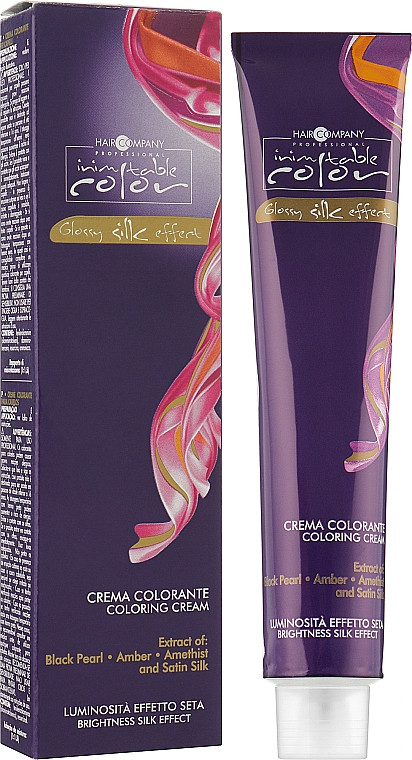 Hair Company Inimitable Color Blonde Стійка перманентна крем-фарба 100мл (Оригінал)