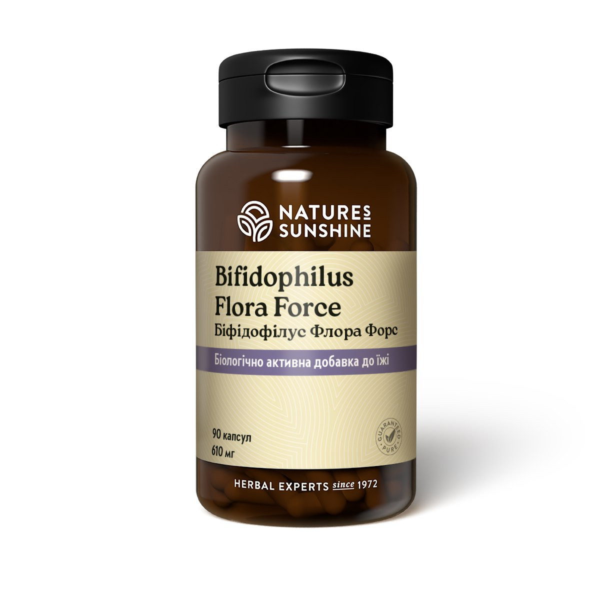 Bifidophilus Flora Force, Бифидофилус Флора Форс, БФФ, 90 капсул, Nature s Sunshine Products, США - фото 1 - id-p1877947375