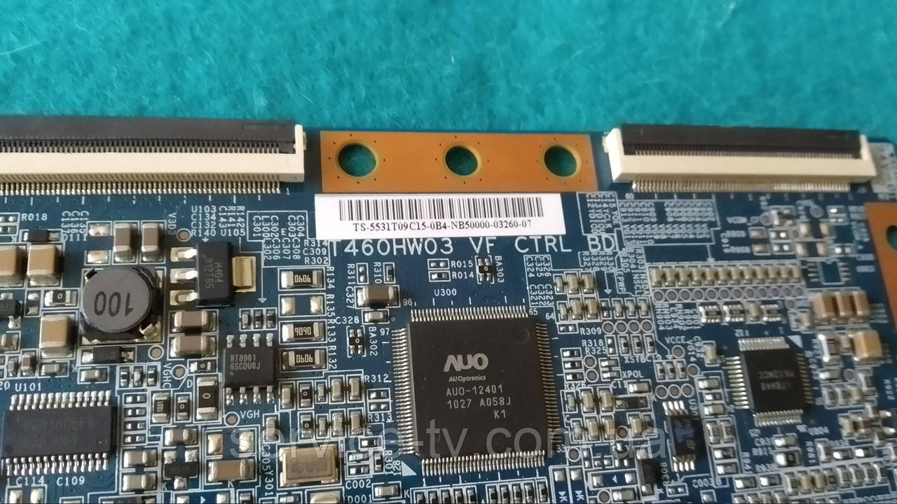 Плата Tcon T460HW03 от телевизора Samsung LE32C550J