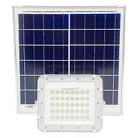 Прожектор з сонячною батареєю світлодіодний 60W акумуляторний (LiFePO4, 10000 mAh) 6V, 15W PROTESTER SLFL0601