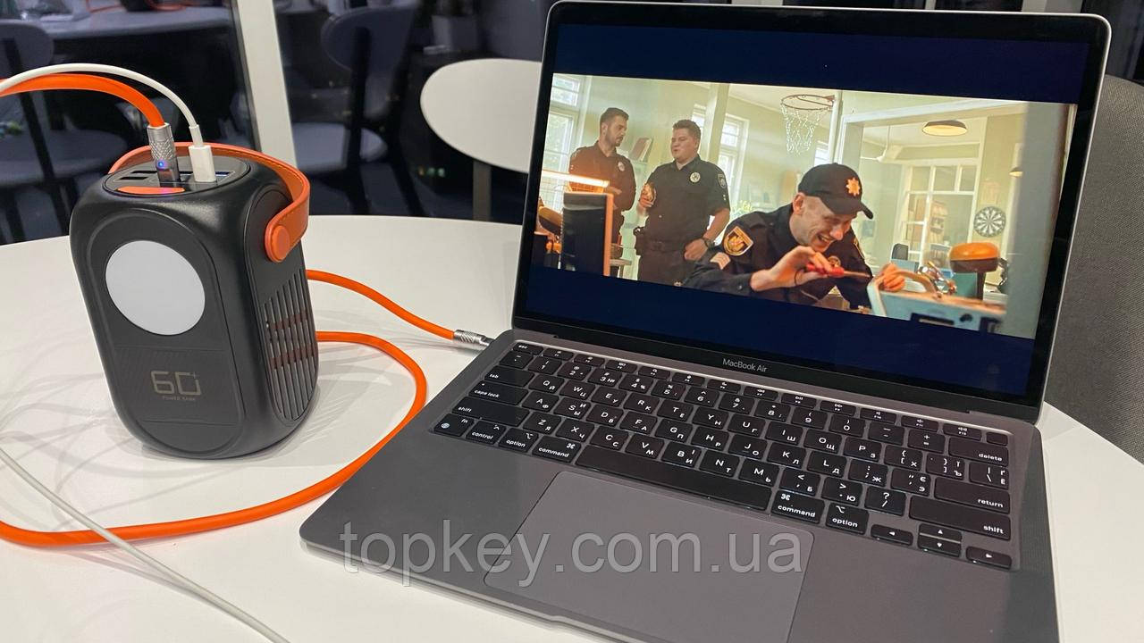 Повербанк 60000 mAh 65W для НОУТБУКА O2project Зарядная станция c ...