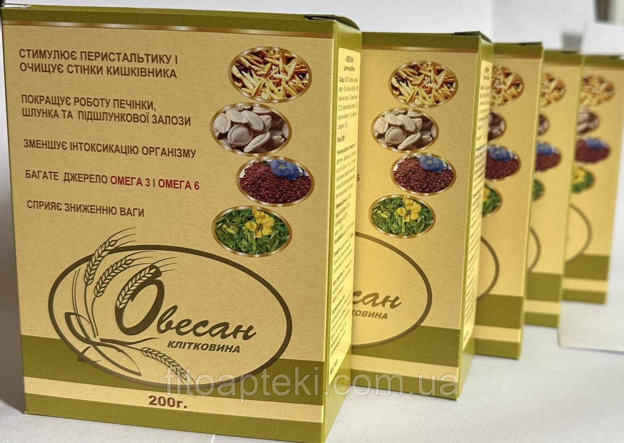 Овесан (Біоліка) 5 упаковок 200 г/упаковка свежие сроки