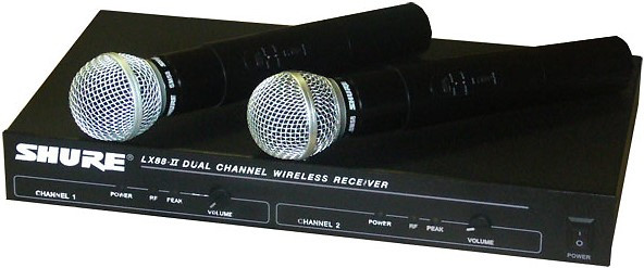 Радіосистема SHURE LX-88-II 2 мікрофони