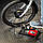 Насос Heyner 225 00N PedalMax PRO ножний двоциліндровий посилений, фото 10