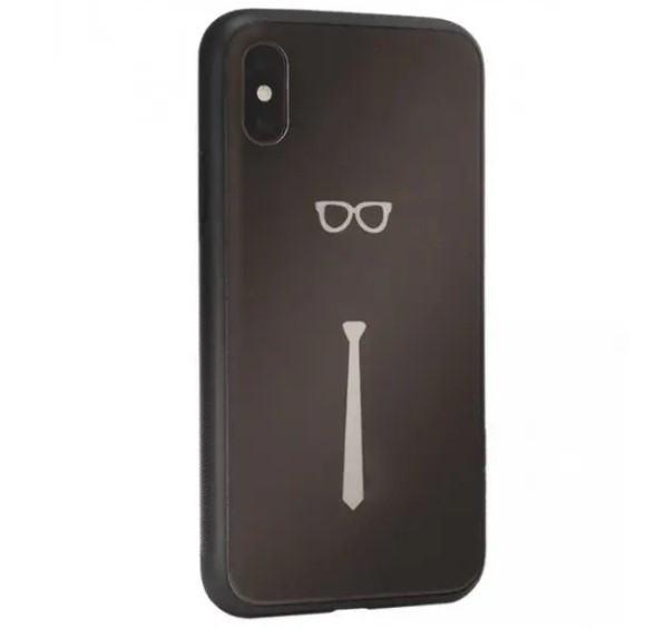 Чохол накладка Glass with TPU Case для iPhone Xs Max 6.5" Glass & Tie, фото 1
