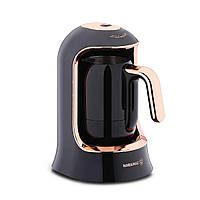 ТЕСТОВА!!! Електрична кавоварка для кави по-турецьки Korkmaz Kahvekolik Deluxe Black/Rosegold (A860-09)