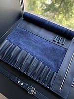 Шкіряна скрутка чохол для кухарських ножів інструментів (на 10 ножів)