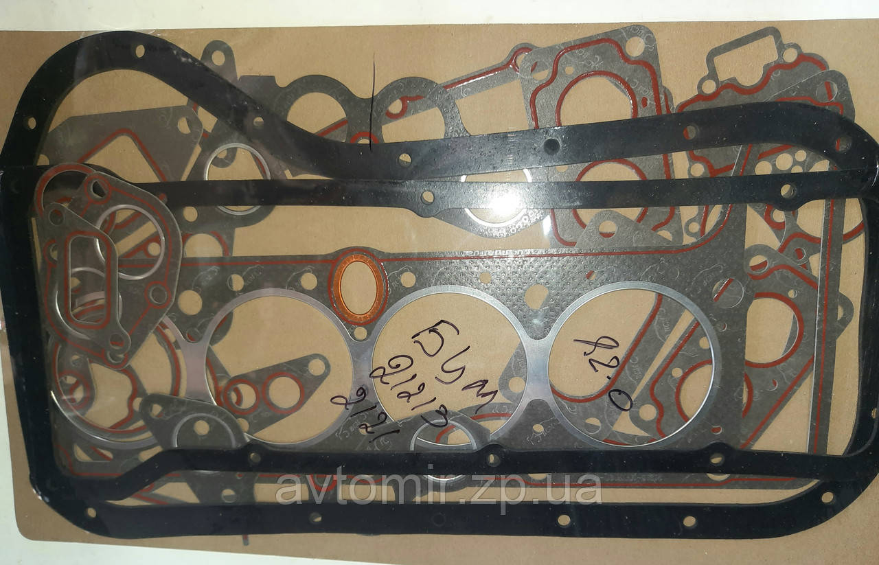 Набір прокладок двигуна Ваз 2101,2102,2103,2104,2105,2106,2107 (76) повний герметик БЦМ
