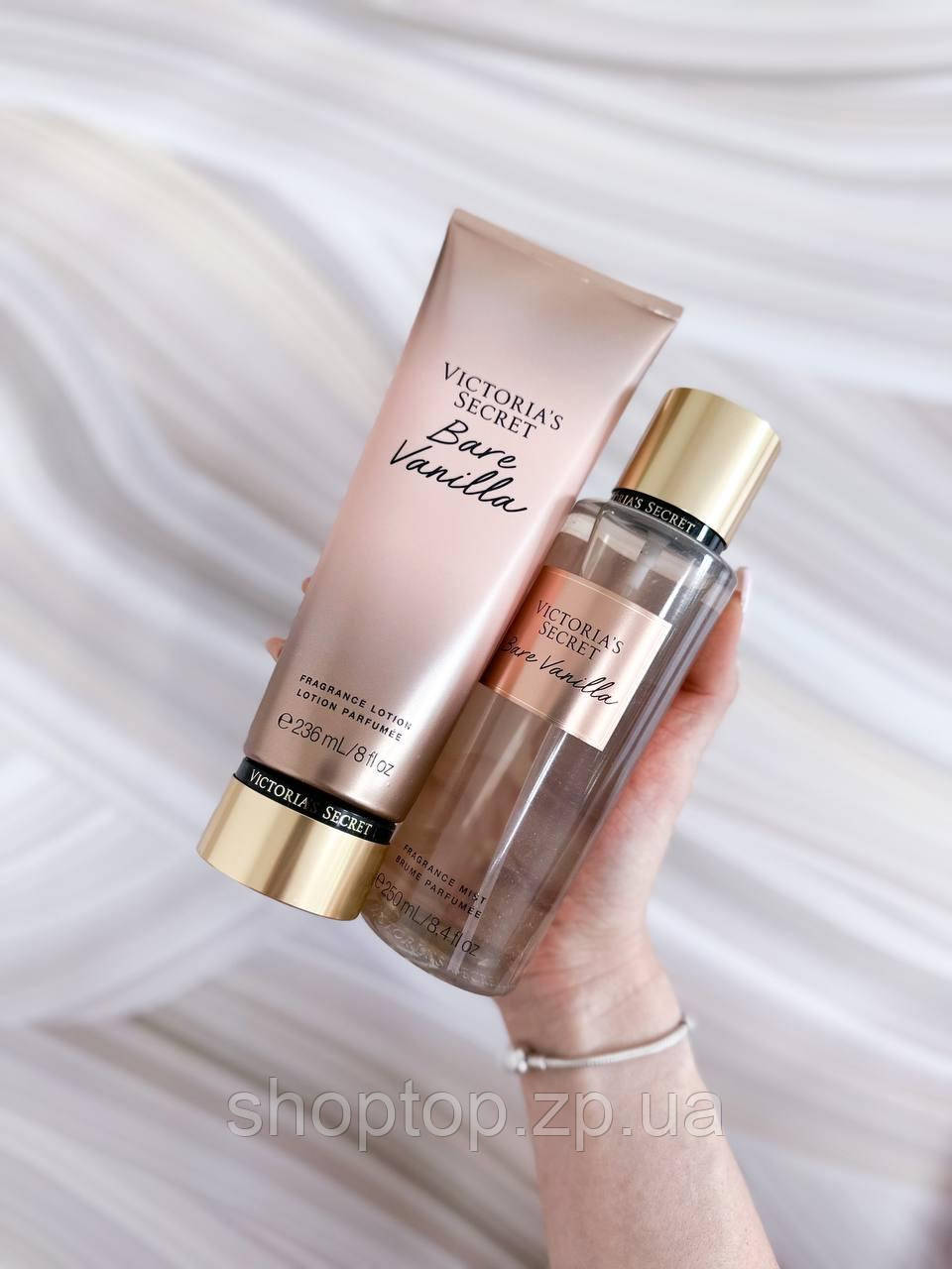 Подарунковий набір Victoria's Secret Bare Vanilla Лосьйон 236 мл + Міст 250 мл