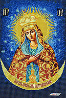 3058 Икона Остробрамской Божией Матери, набор для вышивки бисером иконы