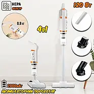 Бездротовий вертикальний акумуляторний ручний пилосос 2 в 1 Wireless vacuum cleaner MA2304-27, фото 2