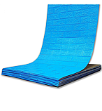 Самоклеюча декоративна 3D панель Синя цегла в РУЛОНІ 3080x700x3мм, фото 5