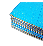 Самоклеюча декоративна 3D панель Синя цегла в РУЛОНІ 3080x700x3мм, фото 4