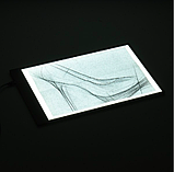 Світловий світлодіодний графічний планшет А3 для малювання та копіювання LED Light Pad, фото 10