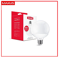 LED лампа MAXUS G95 12W 4100K 220V E27 (1-LED-792)