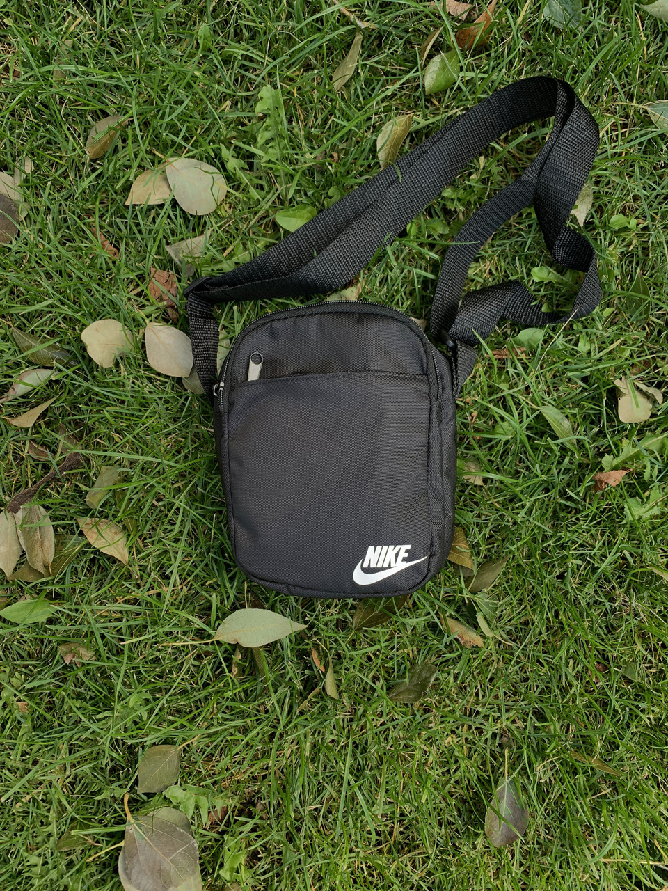 Сумка Nike чорна чоловіча Сумка через плече Найк Барсетка Nike на плече, фото 1