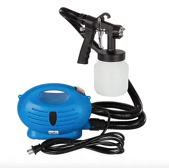 Електричний фарбопульп розпилювач Синій Pain Zoom W18 Універсальний розпилювач фарби