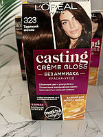 Фарба-догляд Casting Creme Gloss - 323 Терпкий мокко