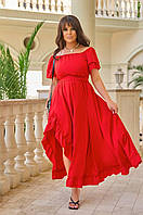 Красивое летнее платье сарафан большого размера Ткань: софт Размеры 50-52,54-56,58-60