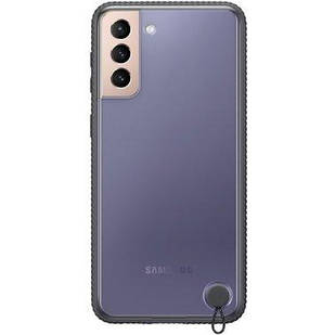 Оригінальний чохол Samsung Clear Protective Cover Black для Galaxy S21 Plus SM-G996