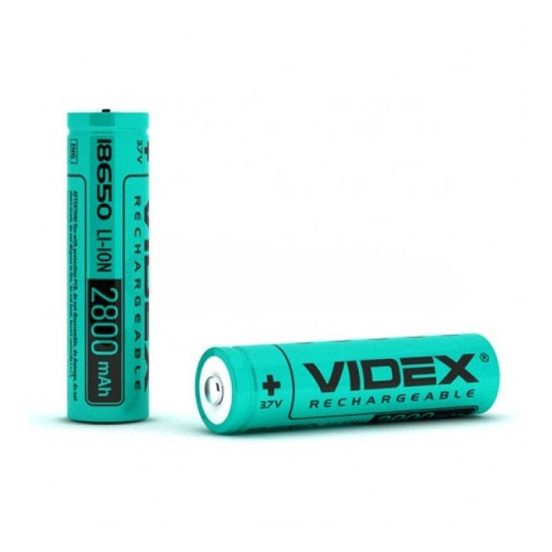 Акумулятор Videx літій-іонний 18650 2800 mAh (без захисту)