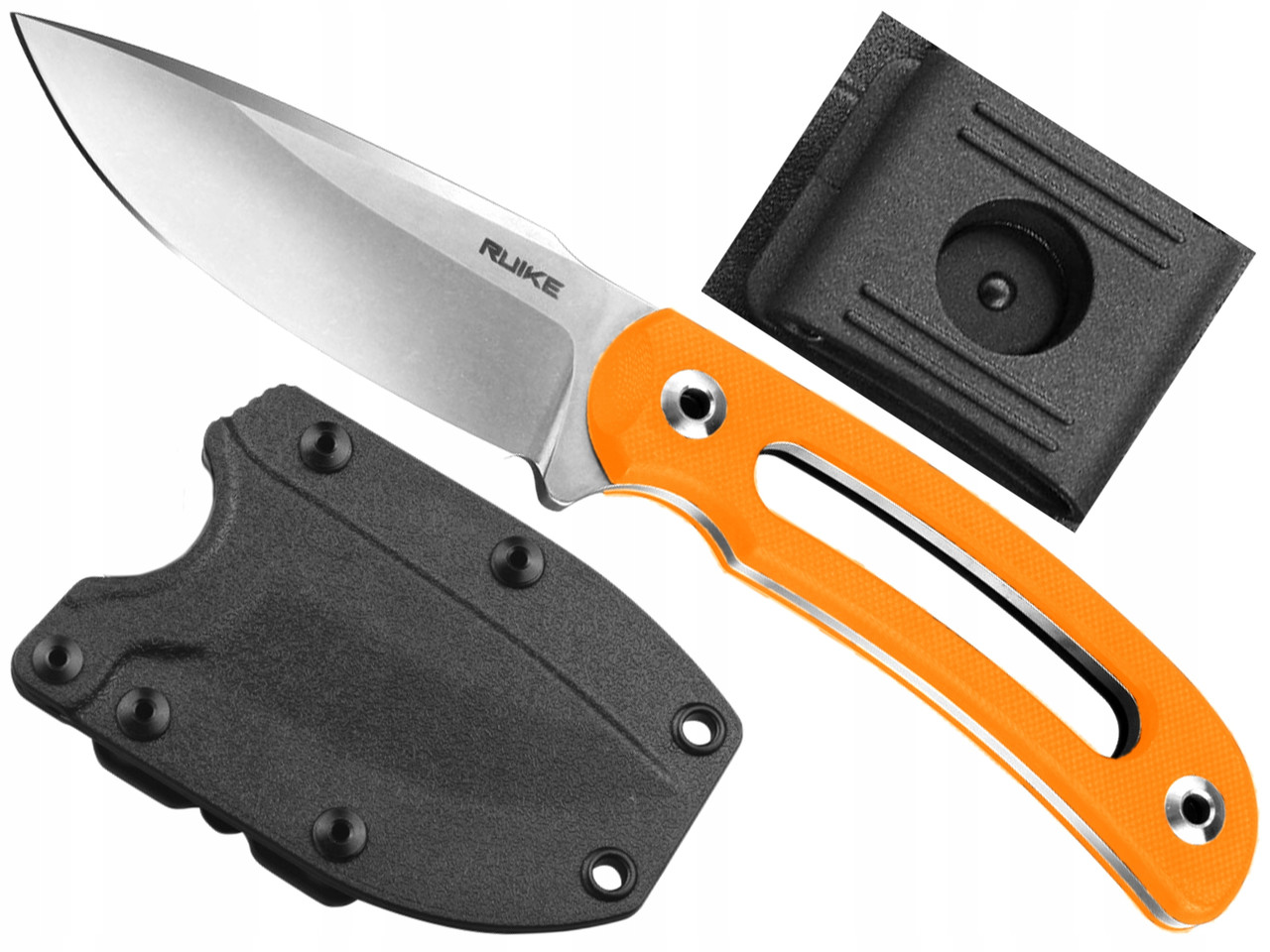 Ніж з фіксованим лезом Ruike Hornet F815-J (Orange)