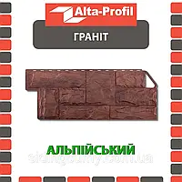 Фасадная панель Альта-Профиль Гранит 1160х450х20 мм Альпийский