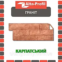 Фасадна панель Альта-Профіль Граніт 1160х450х20 мм Карпатський