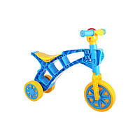 Детский беговел каталка ролоцикл синий