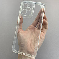 Чехол для Realme Narzo 50A Prime силиконовый чехол с блестящей рамкой на реалми нарзо 50а прайм прозрачный l6t