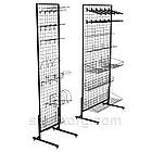 Гачок №50 L150 d3,5, довжина 150мм, чорний. Гачки торговельні металеві 10 шт упаковка. Навіси на сітку, фото 7